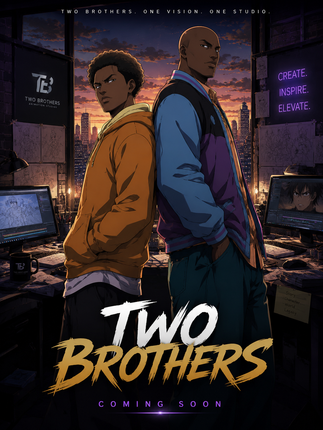 Two Brothers series poster